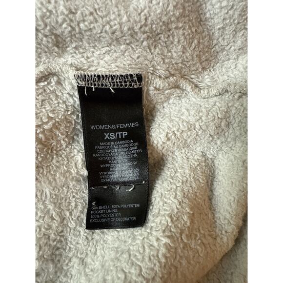 The North Face Osito Fleece Jacket Women’s XS White Cream Full Zip Soft Fuzzy - Picture 5 of 7